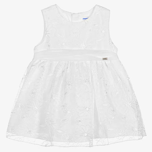 EMB ORGANDY DRESS