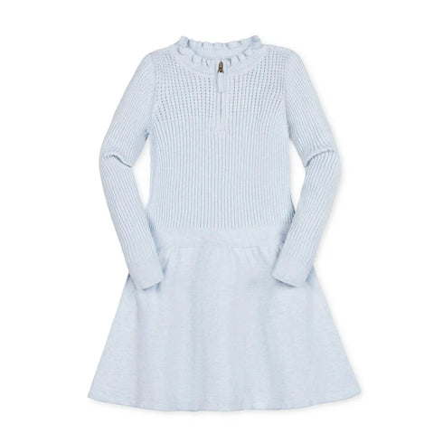 RUFFLE KNIT DRESS