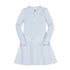 RUFFLE KNIT DRESS