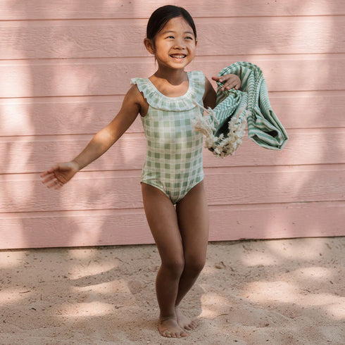 RUFFLE TANK SWIM